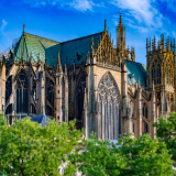 Cathédrale Saint-Etienne de Metz in Metz, France.