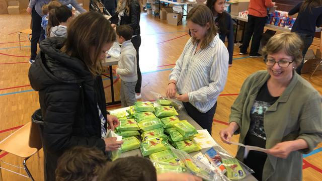 Les mormons et l'Armée du salut de Bruxelles aident les réfugiés.
