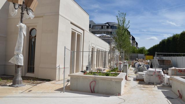 Construction du temple de Paris