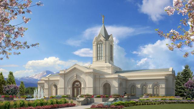 Temple de Fort Collins au Colorado