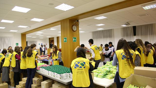 Action humanitaire en Europe.
