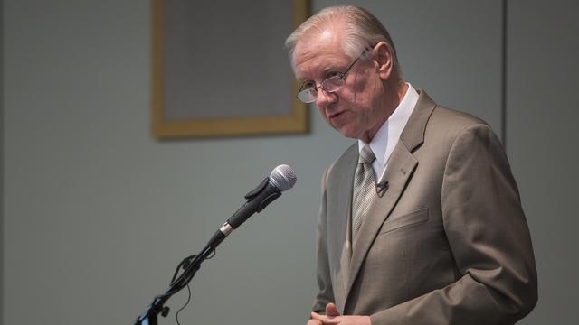 Michael Otterson, directeur général de la Communication de l'Église de Jésus-Christ des Saints des Derniers Jours.