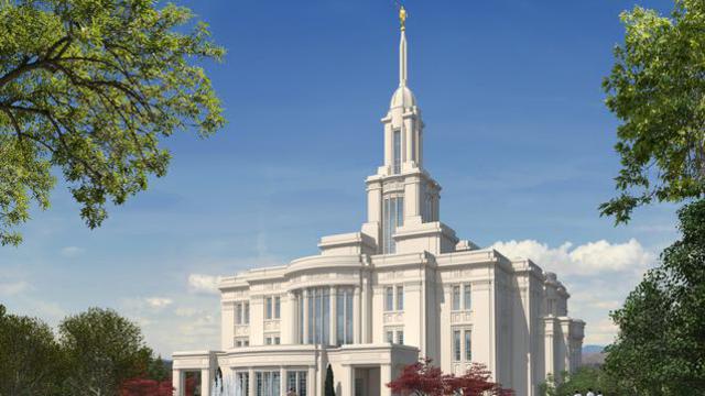 Maquette du temple de Payson, Utah