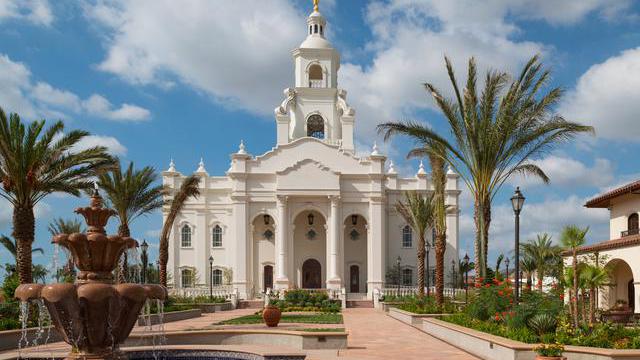 Le temple de Tijuana, le 13e au Mexique.