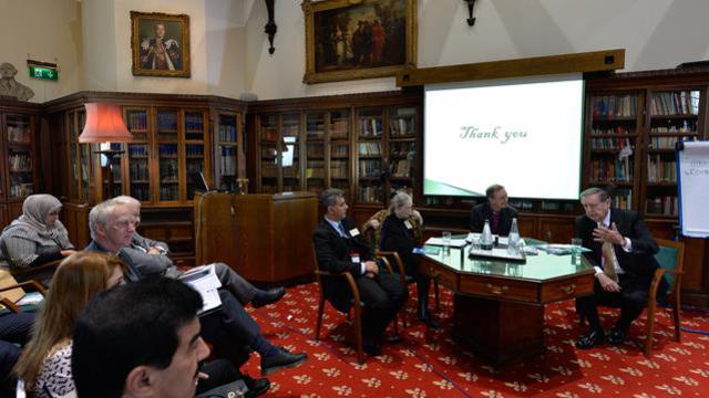 Conférence parrainée par la Fondation AMAR au château de Windsor sur la persécution religieuse.