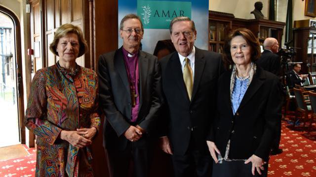 Conférence parrainée par la Fondation AMAR au château de Windsor sur la persécution religieuse.