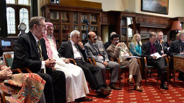 Conférence parrainée par la Fondation AMAR au château de Windsor sur la persécution religieuse.