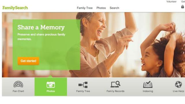 Le nouveau FamilySearch.org permet aux individus de travailler ensemble avec les autres en ligne pour construire leur arbre généalogique, recueillir et partager des photos de famille et des histoires, créer des arbres en éventail interactifs,le tout gratuitement