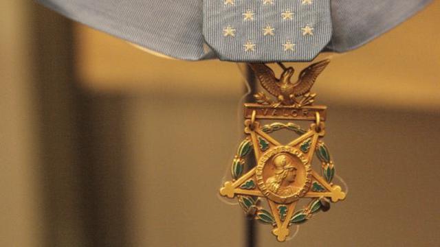 Une médaille d’honneur de la Première Guerre Mondiale.